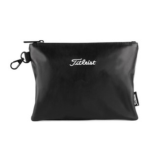 타이틀리스트 프로페셔널 지퍼드 파우치 TA20ZP-0 블랙 클러치 볼주머니 케이스 포함