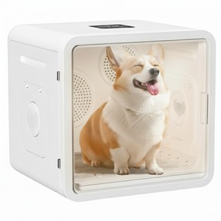 온펫 82L 대용량 펫 드라이룸 저소음 대형 음이온, 퓨어화이트
