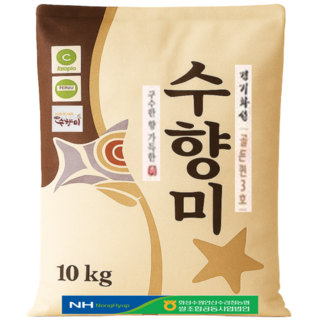 제이뉴 특허받은 누릉지향 쫄깃한 밥맛 수향미쌀, 10kg, 1개, 상등급