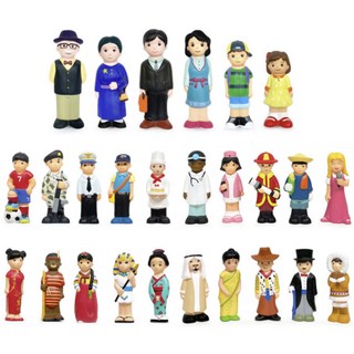 어나더토이 소프트 다문화인형 역학인형 가족인형 장식장 직업인형 다름의 존중 어린이집평가인증교구, 소프트 다문화역할인형 26인 단품 재고보유