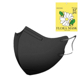플로라 KF94 국산 새부리형 컬러 마스크, 10매입, 10개, 블랙(소형)