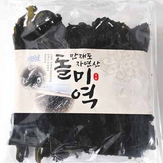 자연산 국내산 미역 만재도 돌미역 산모미역 부드러운 미역 해풍건조 270~300g x 1봉, 1개