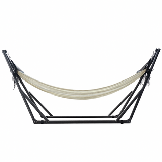 STAGER 캠핑용 가정용 스탠드형 메쉬해먹 모기장 보관가방 풀세트, 브라운