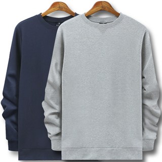 블루포스 심플 맨투맨 1+1세트 남자 긴팔 티셔츠 남성 운동복 단체티 커플티 겨울옷 [국내생산]