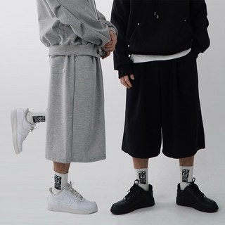 1+1 고중량 남자버뮤다팬츠 벌룬팬츠 빅사이즈반바지