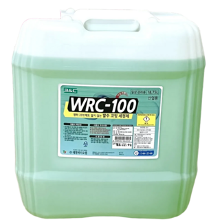 얼지않는 세제 WRC-100 18.75L 발수 코팅 세정제 동절기 계단바닥복도 청소 세척제, 1개