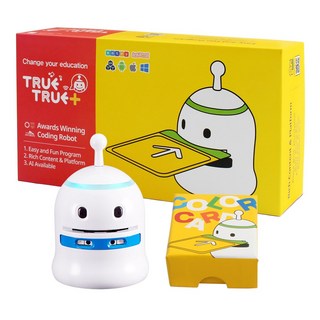 코딩 로봇 뚜루뚜루 AI+교재 6권 (베이직 스텝1), 1세트, 뚜루뚜루+(교재) 스텝 1호~6호