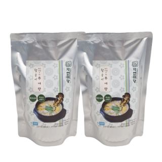 자연미당 추어탕 밀키트 남원 보양식, 2개, 500g