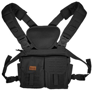 블랙불 워크웨어 체스트 패널, 1개, 블랙