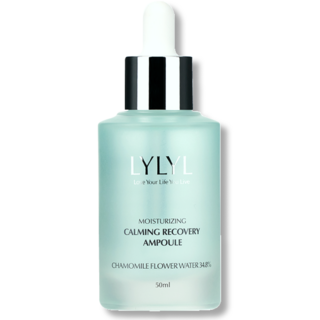 릴릴 카밍 리커버리 연구원 수분마스크 진정 앰플, 1개, 50ml