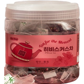 향우 선명하고 진한 히비스커스차 - 친환경 PLA 삼각티백, 1개, 100개입, 1g