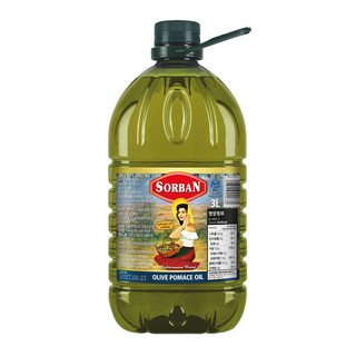 소르반 올리브오일 포마스, 1개, 3L