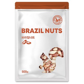 산과들에 브라질너트 1kg 25년산 햇견과, 500g, 2개