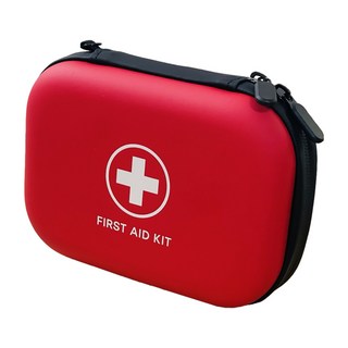 티플 휴대용 상비약 여행용 파우치 구급함 래드, 1개
