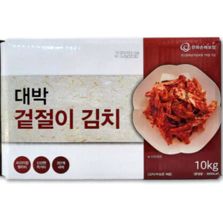 마니쿡스 수입 겉절이, 1박스, 10kg