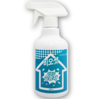 비오샷 빈대 퇴치 바퀴벌레약 개미약 먼지다듬이 권연벌레 좀벌레 지네 파리 퇴치 살충제, 1개, 500ml