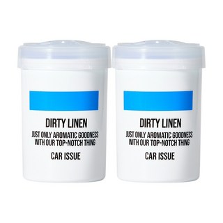 더티린넨 차량용 탈취제, 카이슈, 2개