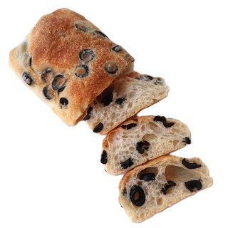 100% 비건 수제빵 올리브 치아바타 굿상품, 5개, 100g