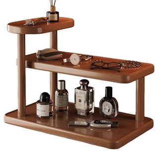 원목 정리 선반 내추럴 감성 티테이블 다용도 진열장, E, 2.5단