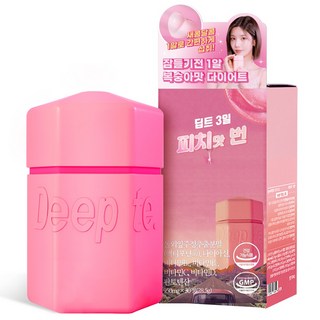 [잠들기전 1알 다이어트] 딥트3일 복숭아맛 피치번, 6개, 30정