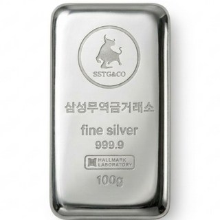 한국 포나인 진공 순은 실버바 100g 999.9 투자용