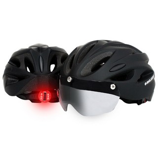 애몰라이트 헬멧 AMH-01-25, 블랙(무광), 1개