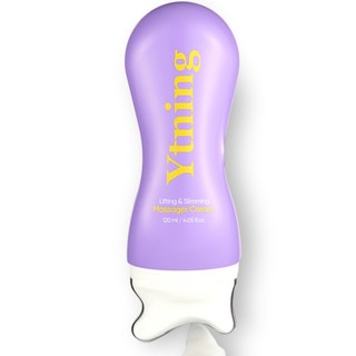 와이트닝 살 빠지는 탄력 슬리밍 일체형 괄사 크림 120ml 셀룰라이트 림프 순환 바디 마사지 부종 붓기 주름 개선, 01.와이트닝 탄력 슬리밍 림프괄사크림, 1개