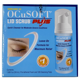 오큐소프트 리드 스크럽 플러스 세정제 50ml + 패드 120p, 1개