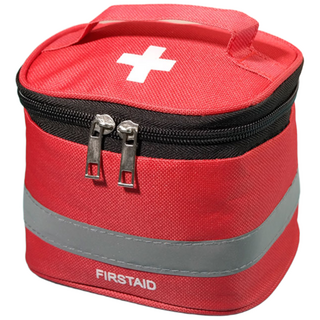 레드박스 구급파우치 단품 구급가방 구급약 응급상자 비상약, 레드, 1개