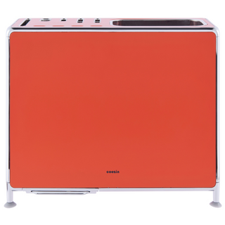 쿠진 나이프케어 오브제 칼소독기 [본체+쿠진 나이프 세트], 코랄오렌지+쿠진칼세트