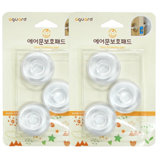 aguard 門後防撞墊, 單色, 6入