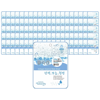 네이처바이 콜라겐 에센스 마스크팩, 100개, 1개입