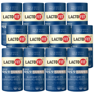 종근당건강 락토핏 인지력 케어 PS 유산균 포스파티딜세린 30포 11통 11개월분, 60g