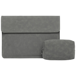 맥북 LG그램 삼성 가방 케이스 노트북 파우치, 다크그레이(파워팩증정)