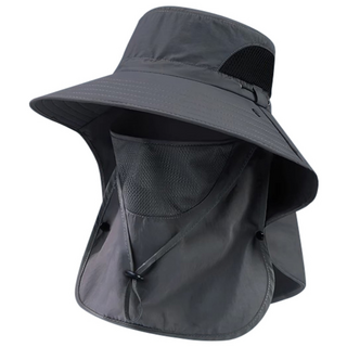 다나몰 등산모자 벙거지모자 버킷햇 캠핑 낚시 자외선차단, 다크그레이