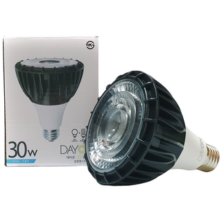 데이온 LED PAR30 30W COB 집중형 고효율 1등급 다이캐스팅 강화유리렌즈, 전구색, 1개