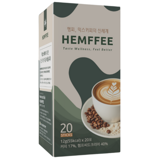 [재구매율85%] 속편한 믹스커피 HEMFFEE 햄피믹스커피 20T, 12g, 1박스, 20개입