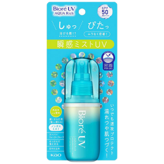 비오레 UV 아쿠아 리치 SPF50 미스트 60ml x2개, 2개