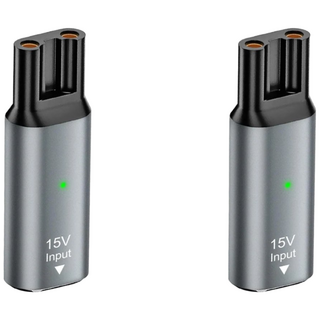 [1+1] C타입 필립스 전기면도기 호환 충전기 전기종 호환, 15V (2개)