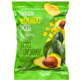 웰루츠 냉동 아보카도 다이스, 1개, 500g