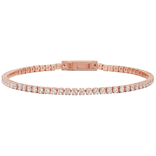 [엘르주얼리] 샤인 스퀘어 테니스 팔찌 ELBRBB097