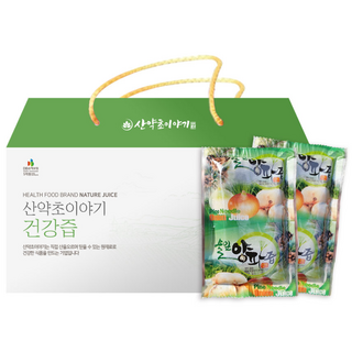 산약초이야기 자연산 솔잎양파즙 진액 엑기스 120ml 60포