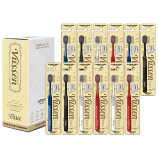 뷰센 더블와이드 칫솔, 12개입, 1개