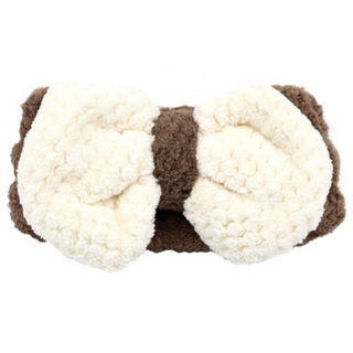 버블톡 부드러운 리본 세안헤어터번, 혼합색상, 1개