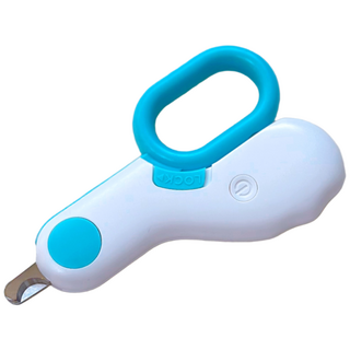 MAAH 반려동물 혈관보호 LED 미니 발톱깎이 10 x 6 cm, 블루, 1개