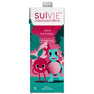 SUIVIE NFC 100% 수이비 스위스 직송 자보티카바, 1팩, 1L