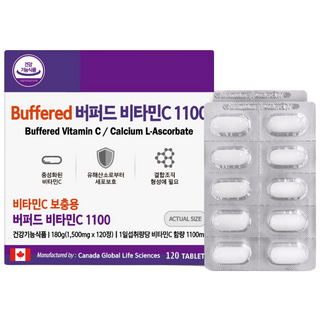 파마젠 중성비타민 버퍼드 비타민C 120정, 1박스