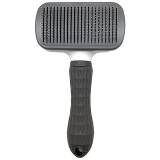 BUCKY 원터치 강아지빗, 그레이, 1개