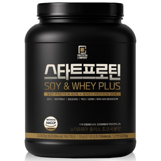 당제로 스타트프로틴 SOY&WHEY PLUS 2kg 초코곡물맛 HACCP인증, 1개