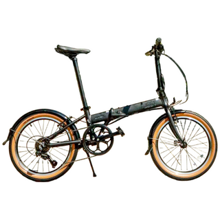 26년형 플리트 코닐 D7 20인치 접이식 미니벨로, 1개, 154cm, 블랙